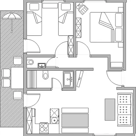 Haus Hilda Fechtig بيت ضيافة اولينغين-بيركيندورف